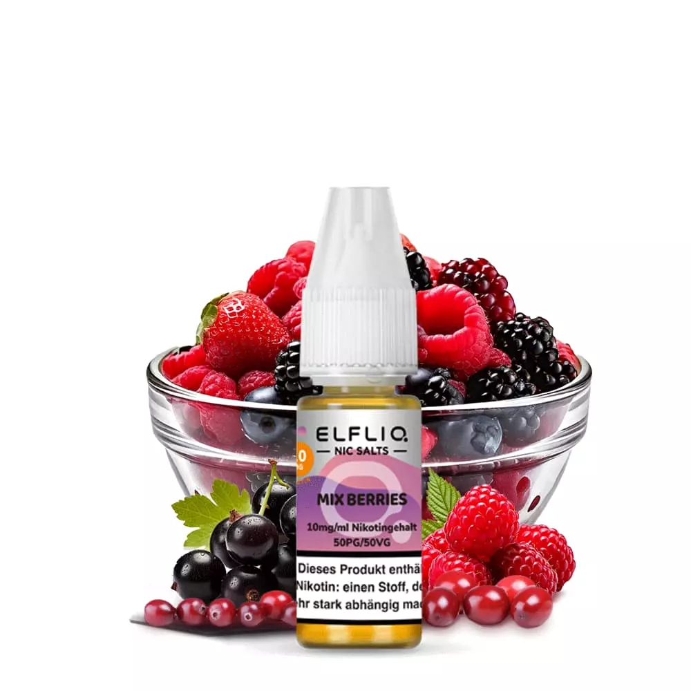 Elfliq by Elfbar - Nikotinsalz Liquid 10ml Elfliq by Elfbar - Nikotinsalz Liquid 10ml