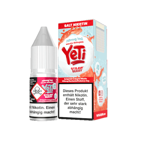 Yeti - Nikotinsalz Liquid 10ml