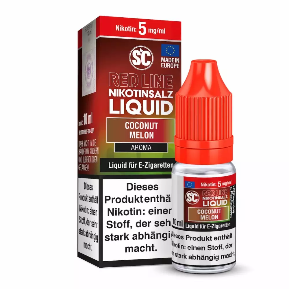 SC RED LINE - Nikotinsalz Liquid 10ml SC RED LINE - Nikotinsalz Liquid 10ml