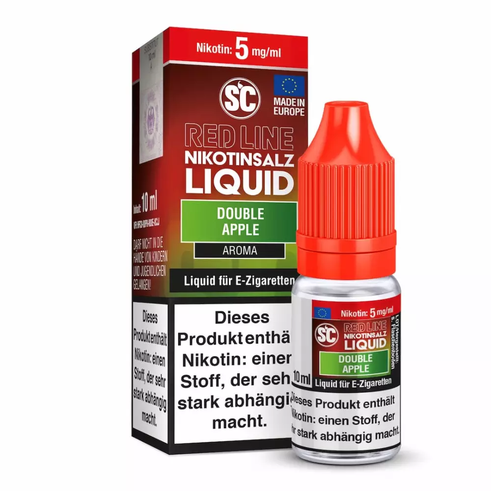 SC RED LINE - Nikotinsalz Liquid 10ml SC RED LINE - Nikotinsalz Liquid 10ml