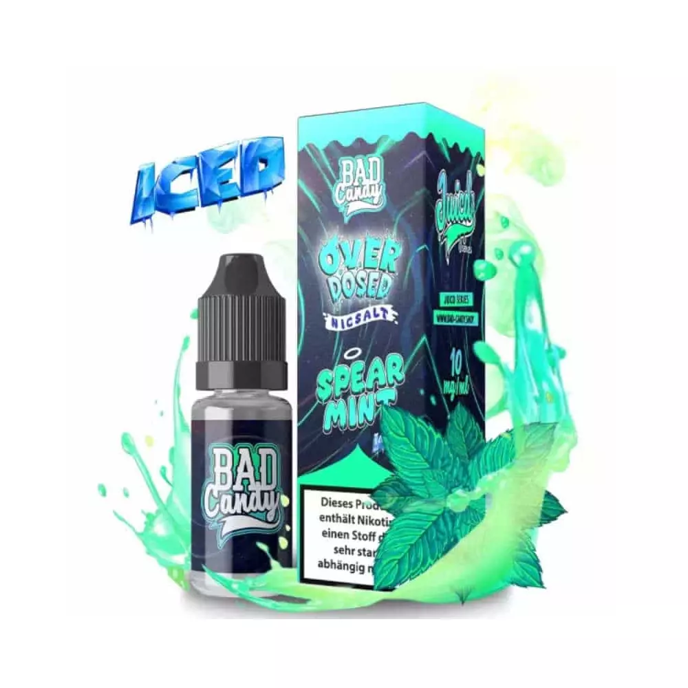 Bad Candy OVERDOSED - Spearmint Iced 10mg/ml Bad Candy OVERDOSED - Spearmint Iced 10mg/ml