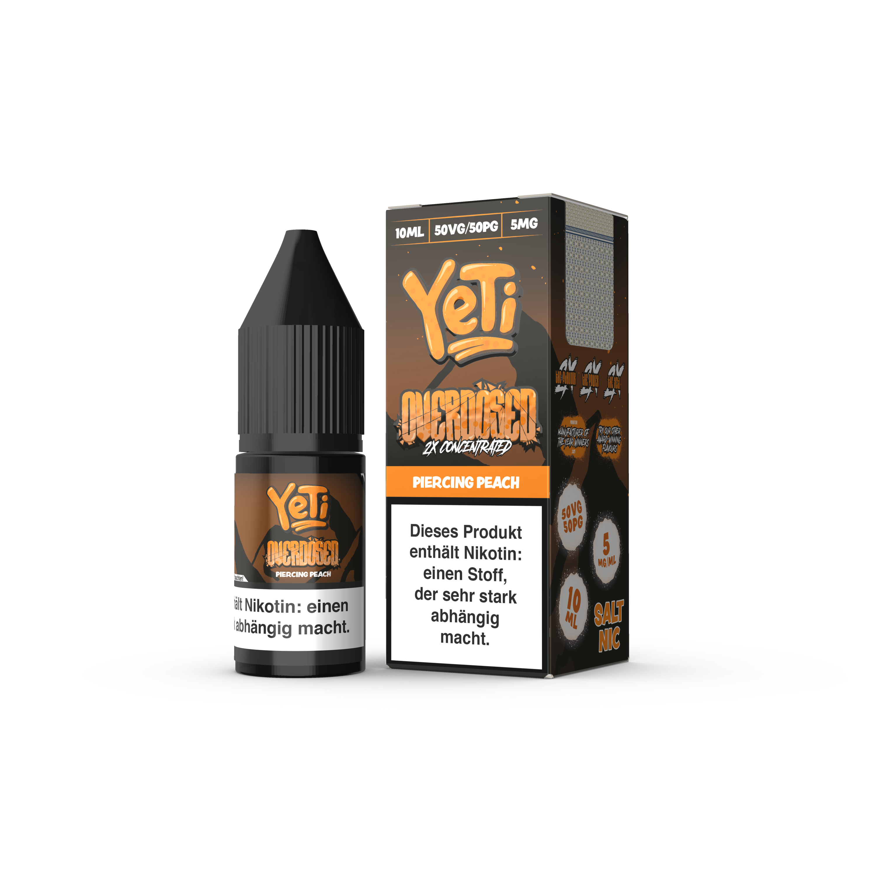 Yeti OVERDOSED - Nikotinsalz Liquid 10ml Yeti OVERDOSED - Nikotinsalz Liquid 10ml