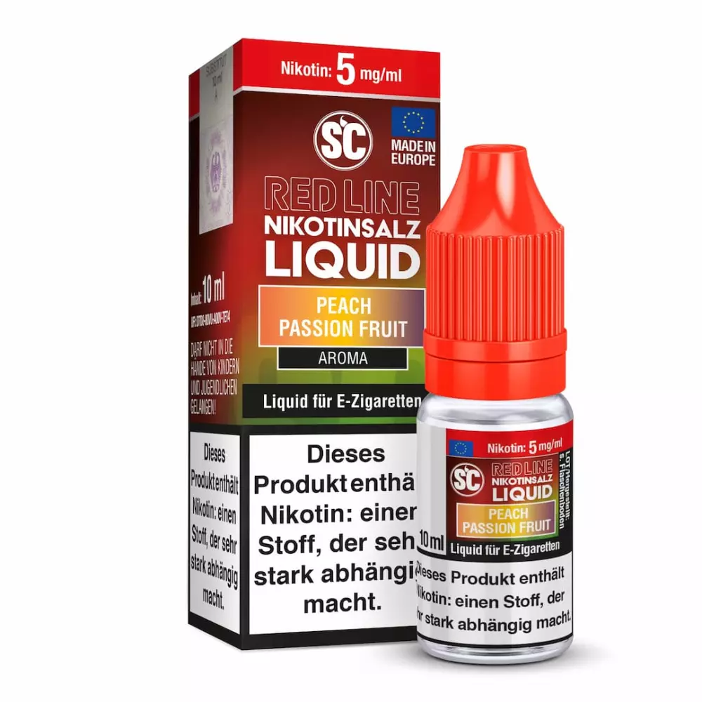 SC RED LINE - Nikotinsalz Liquid 10ml SC RED LINE - Nikotinsalz Liquid 10ml