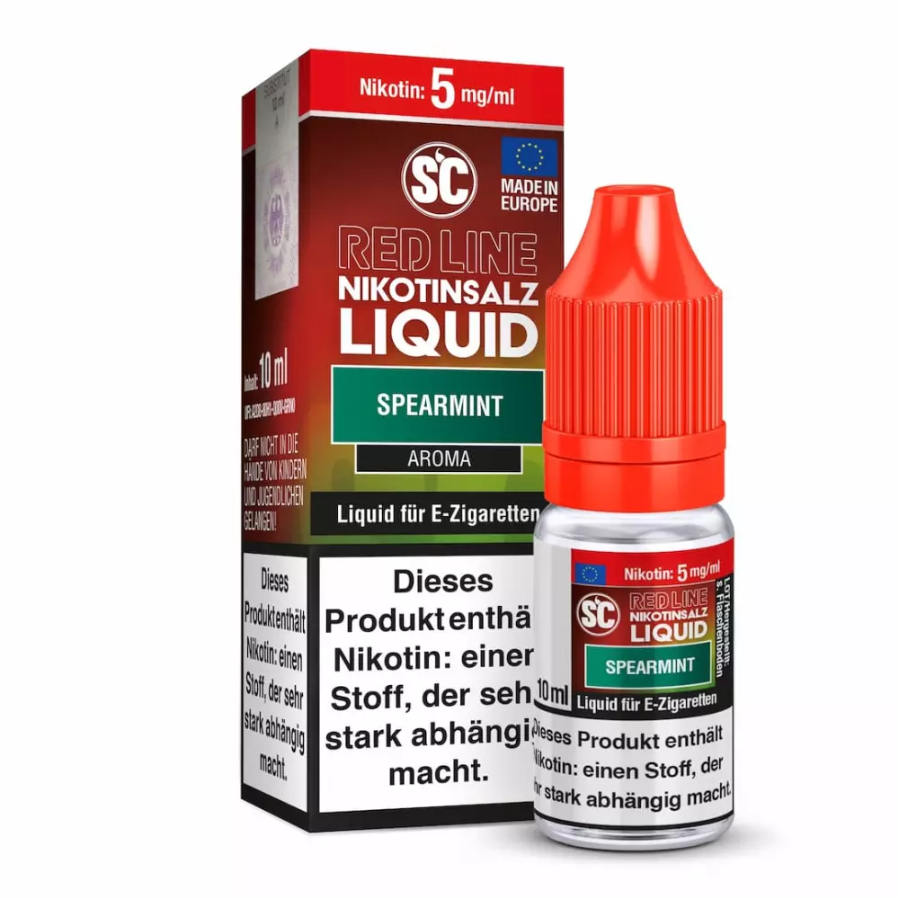 SC RED LINE - Nikotinsalz Liquid 10ml SC RED LINE - Nikotinsalz Liquid 10ml