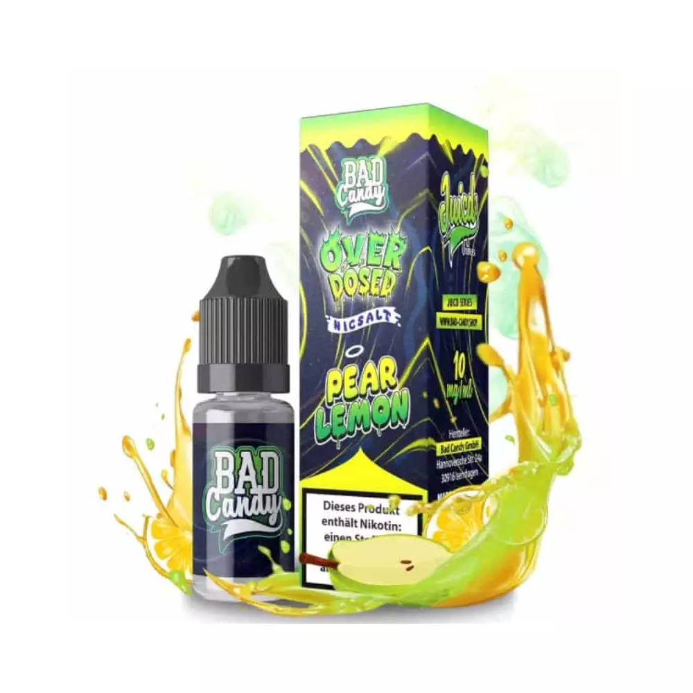 Bad Candy OVERDOSED - Pear Lemon 10mg/ml Bad Candy OVERDOSED - Pear Lemon 10mg/ml
