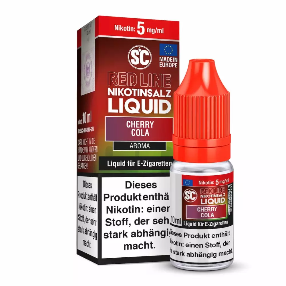 SC RED LINE - Nikotinsalz Liquid 10ml SC RED LINE - Nikotinsalz Liquid 10ml