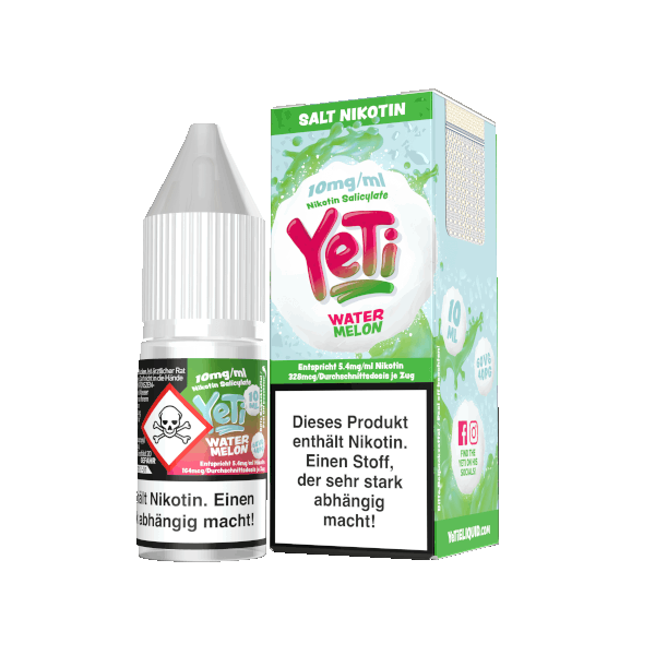 Yeti - Nikotinsalz Liquid 10ml