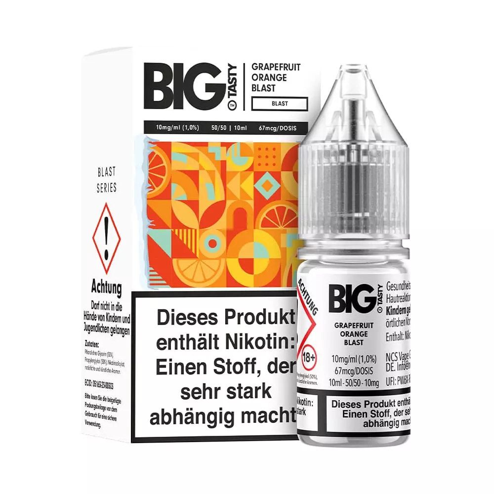 Big Tasty - Nikotinsalt Liquid 10ml