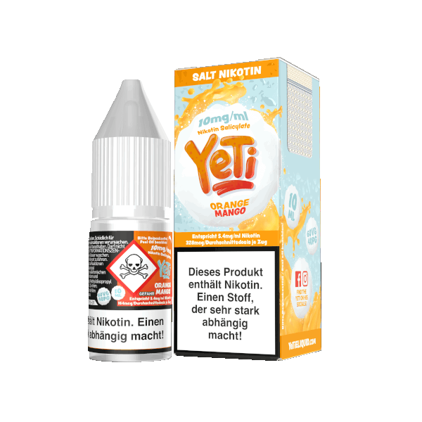 Yeti - Nikotinsalz Liquid 10ml