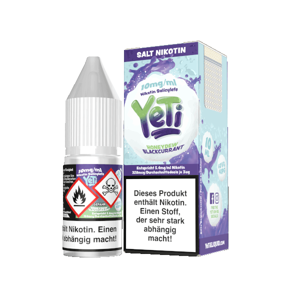 Yeti - Nikotinsalz Liquid 10ml