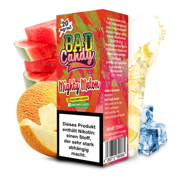Bad Candy - Mighty Melon Nikotinsalz 10mg/ml