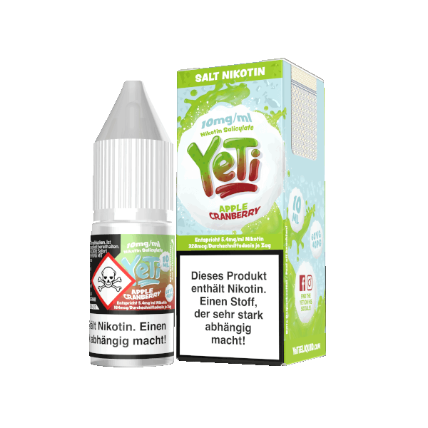 Yeti - Nikotinsalz Liquid 10ml