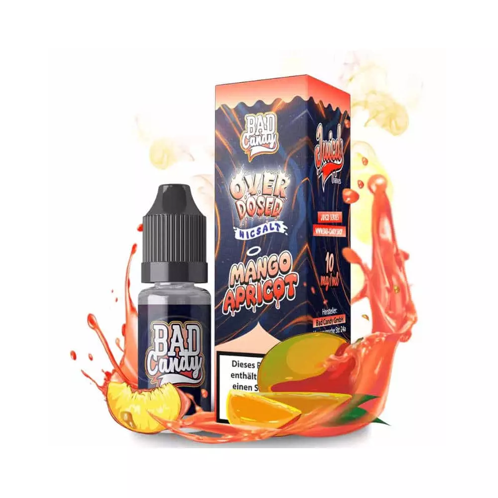 Bad Candy OVERDOSED - Mango Apricot 10mg/ml Bad Candy OVERDOSED - Mango Apricot 10mg/ml