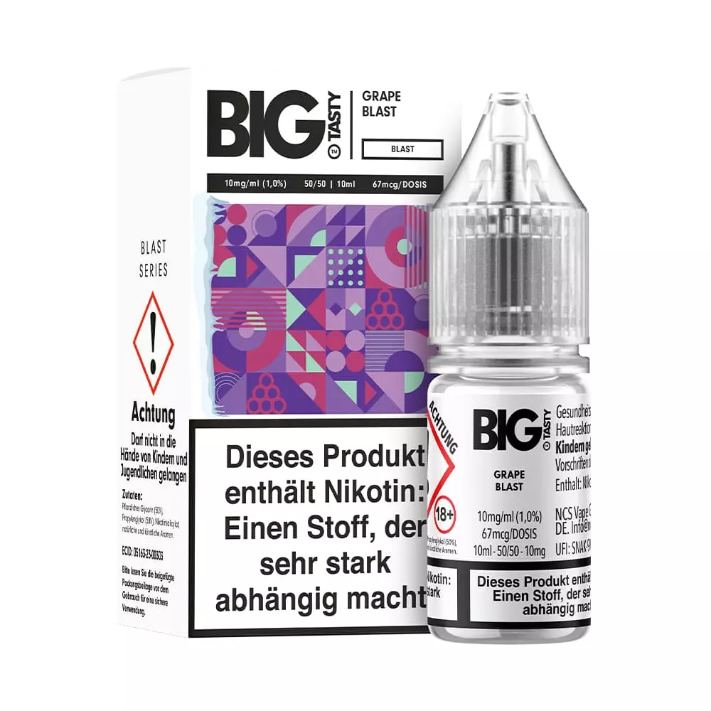 Big Tasty - Nikotinsalt Liquid 10ml