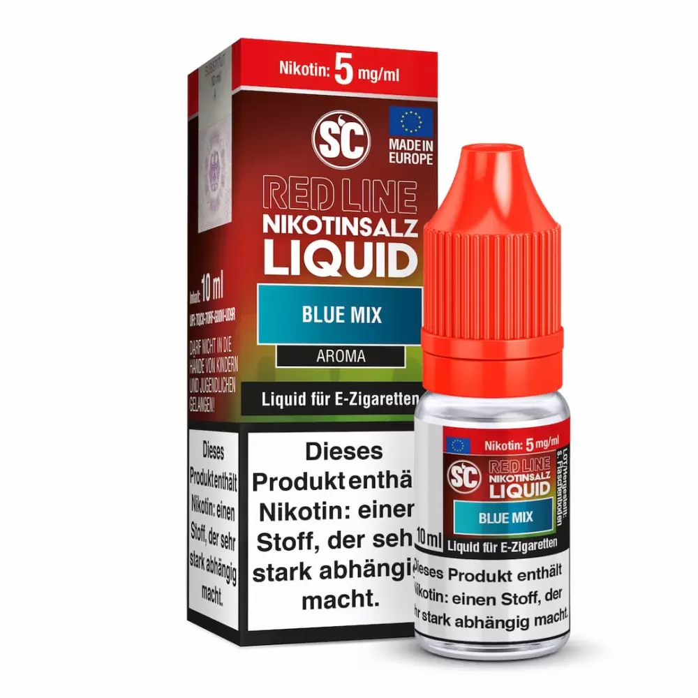 SC RED LINE - Nikotinsalz Liquid 10ml SC RED LINE - Nikotinsalz Liquid 10ml