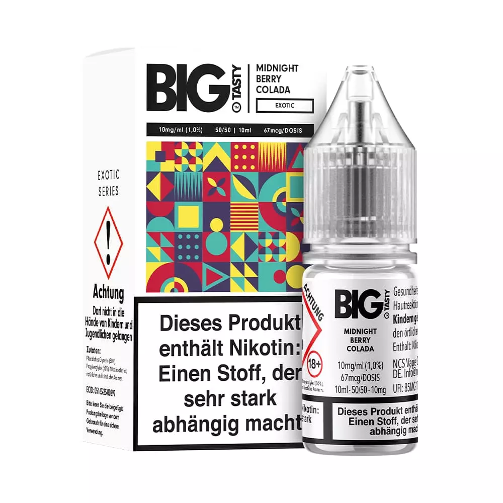 Big Tasty - Nikotinsalt Liquid 10ml