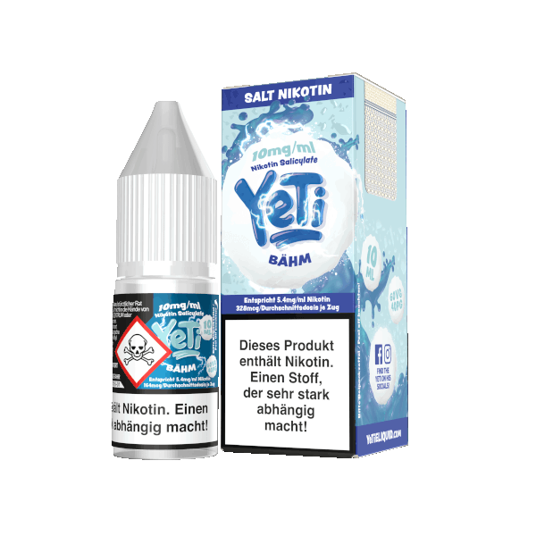 Yeti - Nikotinsalz Liquid 10ml