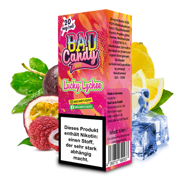 Bad Candy - Lucky Lychee Nikotinsalz 10mg/ml